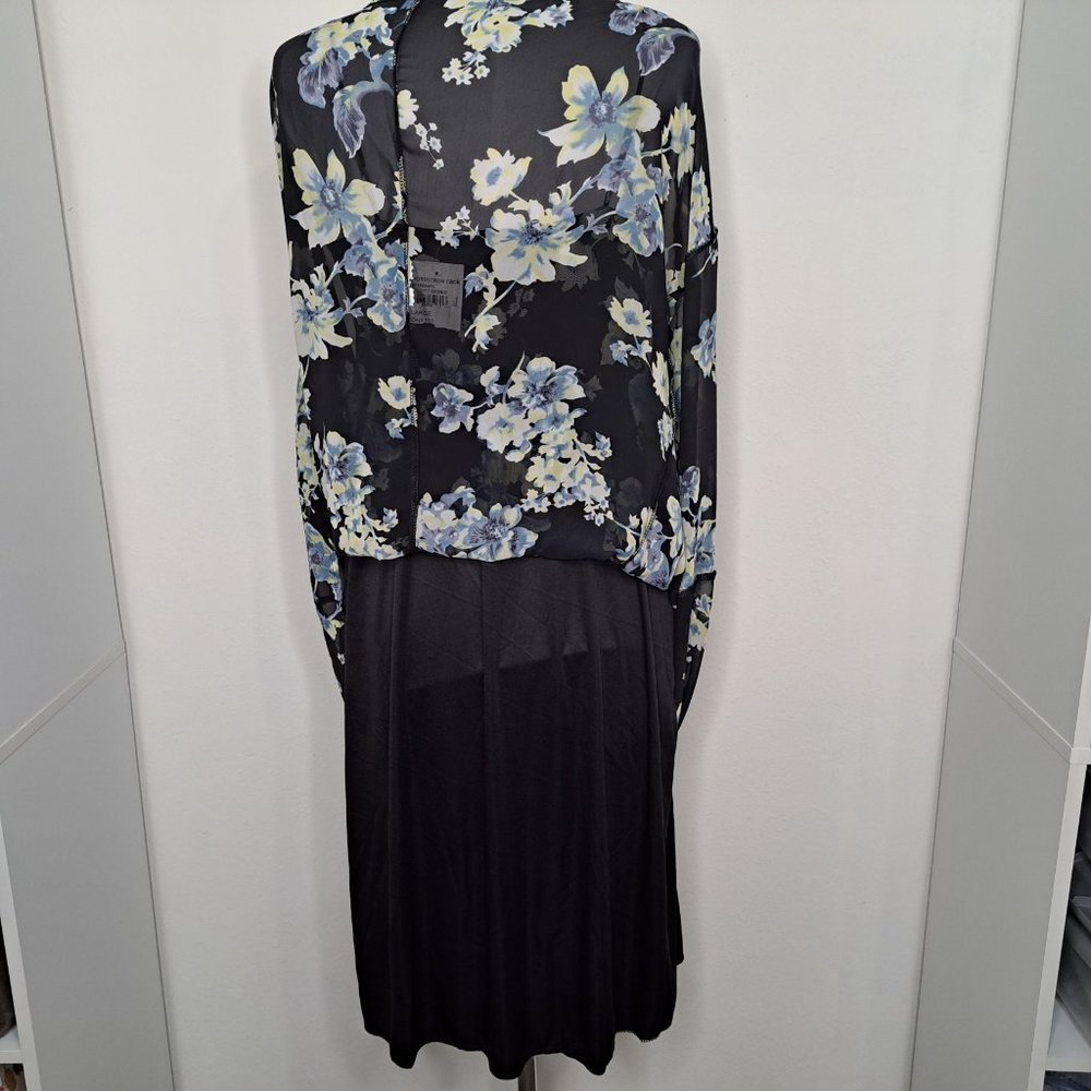 Soprano Floral Lined Dress Spaghetti Straps Multicolor Size L New with Tag - Picture 5 of 11